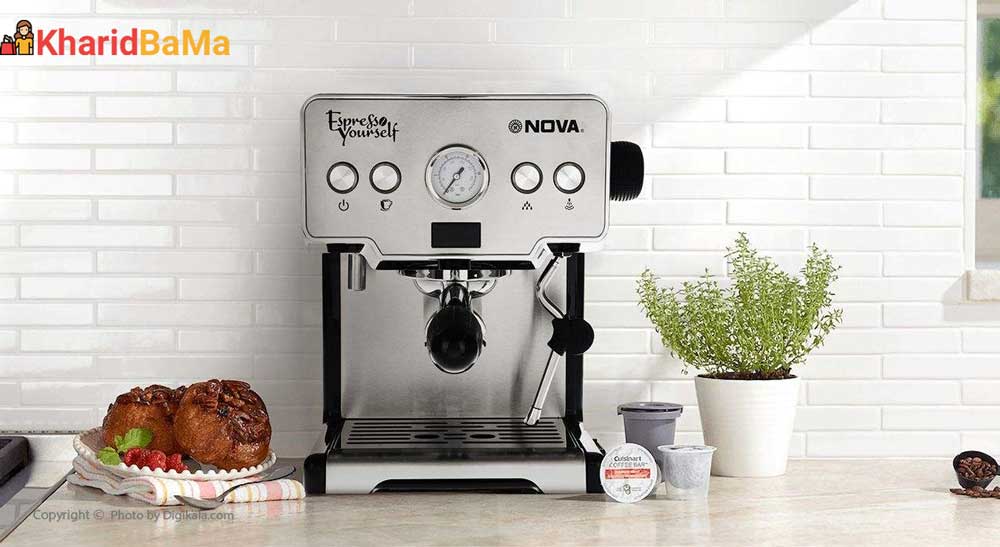 اسپرسوساز نوا مدل NOVA NCM-128EXPS اسپرسوساز نوا مدل NOVA NCM-128EXPS