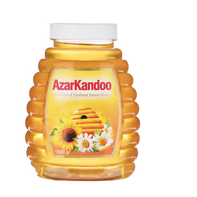 عسل طبیعی آذرکندو - 1.5 کیلوگرم