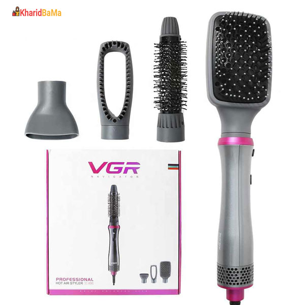سشوار برس دار وی جی ار مدل V-408