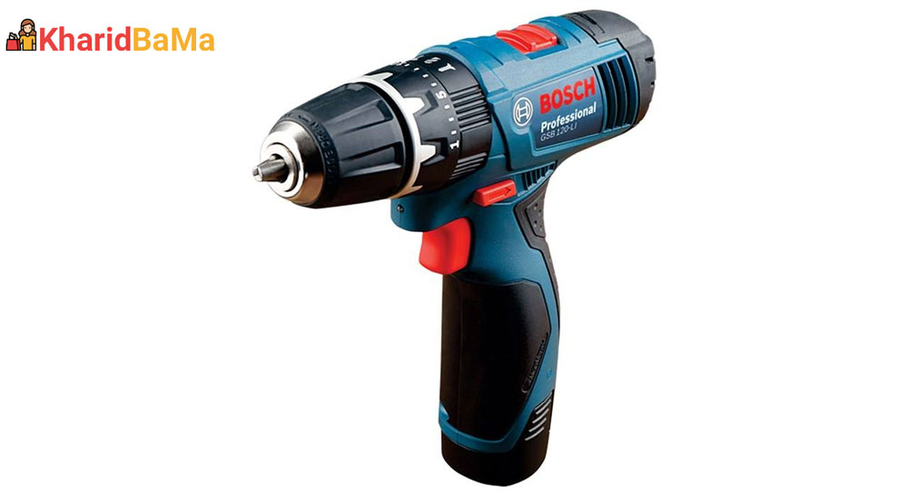 دریل پیچ گوشتی چکشی شارژی بوش مدل GSB 120-LI