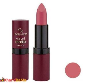 رژلب گلدن رز مدل Velvet شماره 12