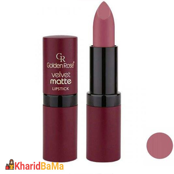 رژلب گلدن رز مدل Velvet شماره 14