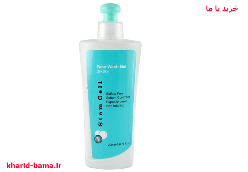 ژل شستشو صورت استم سل مخصوص پوست چرب مدل Oily Skin حجم 200 میلی لیتر
