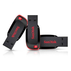 فلش مموری سن دیسک مدل Cruzer Blade CZ50 ظرفیت 16 گیگابایت