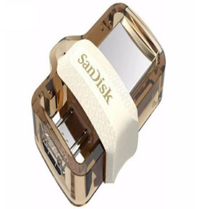  فلش مموری سن دیسک مدل Ultra Dual Drive M3.0 ظرفیت 64 گیگابایت