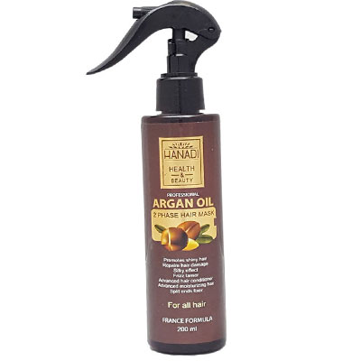 ماسک مو دوفاز هانادی مدل Argan Oil
