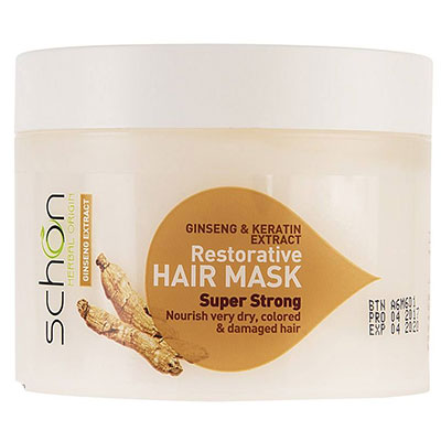 ماسک موی ترمیم کننده شون مدل Ginseng And Keratin