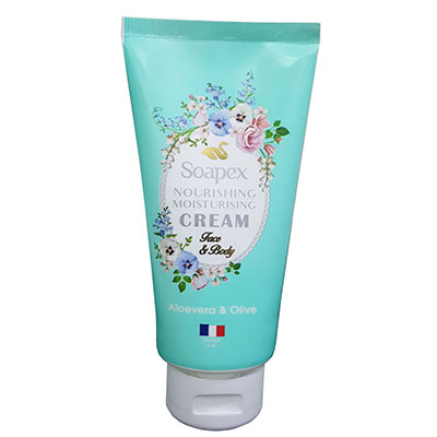کرم آبرسان و مرطوب کننده سوپکس مدل aloe vera حجم 90 میلی لیتر