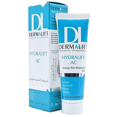کرم مرطوب کننده پوستهای چرب درمالیفت مدل Hydralift AC Cream