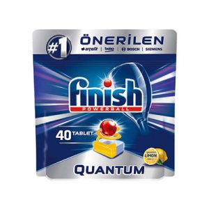 قرص ظرفشویی فینیش مدل Quantum Limon بسته 40 عددی