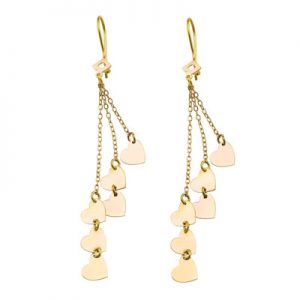 گوشواره طلا 18 عیار زنانه کد EA189