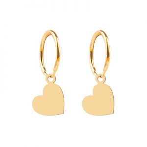 گوشواره طلا 18 عیار زنانه ریسه گالری مدل 3032