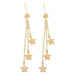 گوشواره طلا 18 عیار زنانه کد EA190